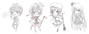 TM - Chibi Sketches 1