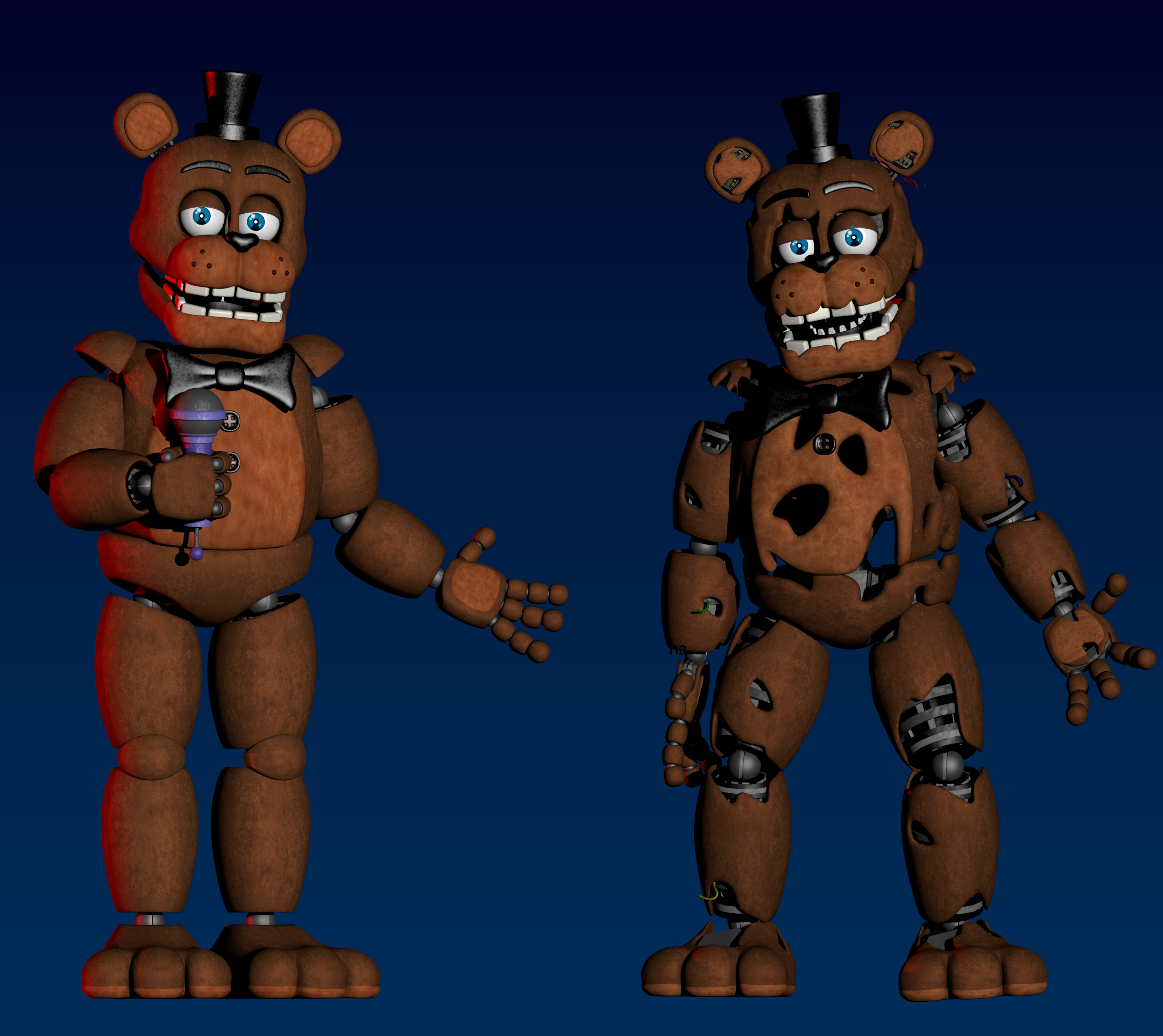 Stylized Withered Freddy V2.