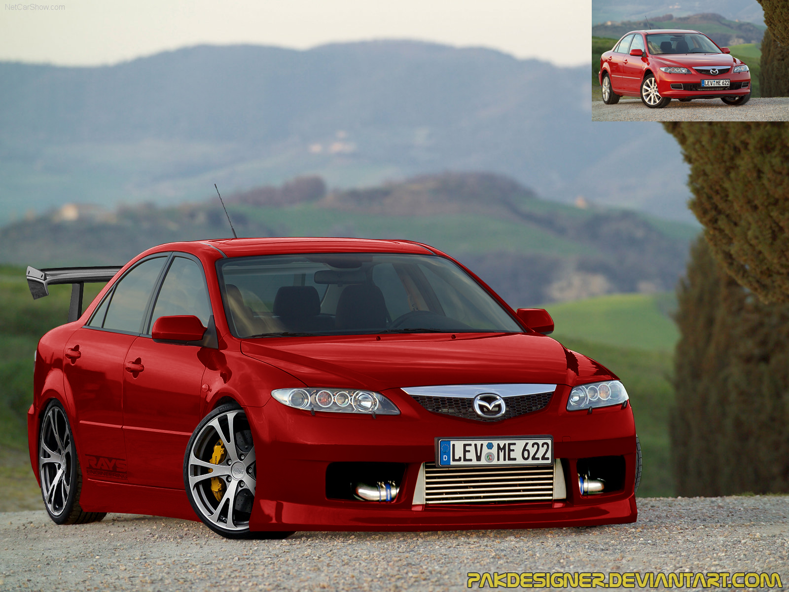 Mazda 6 Face Lift Modified By Pakdesigner On Deviantart