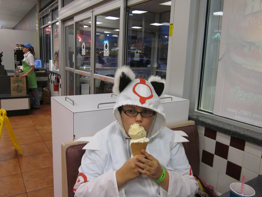Amaterasu likes ice cream.