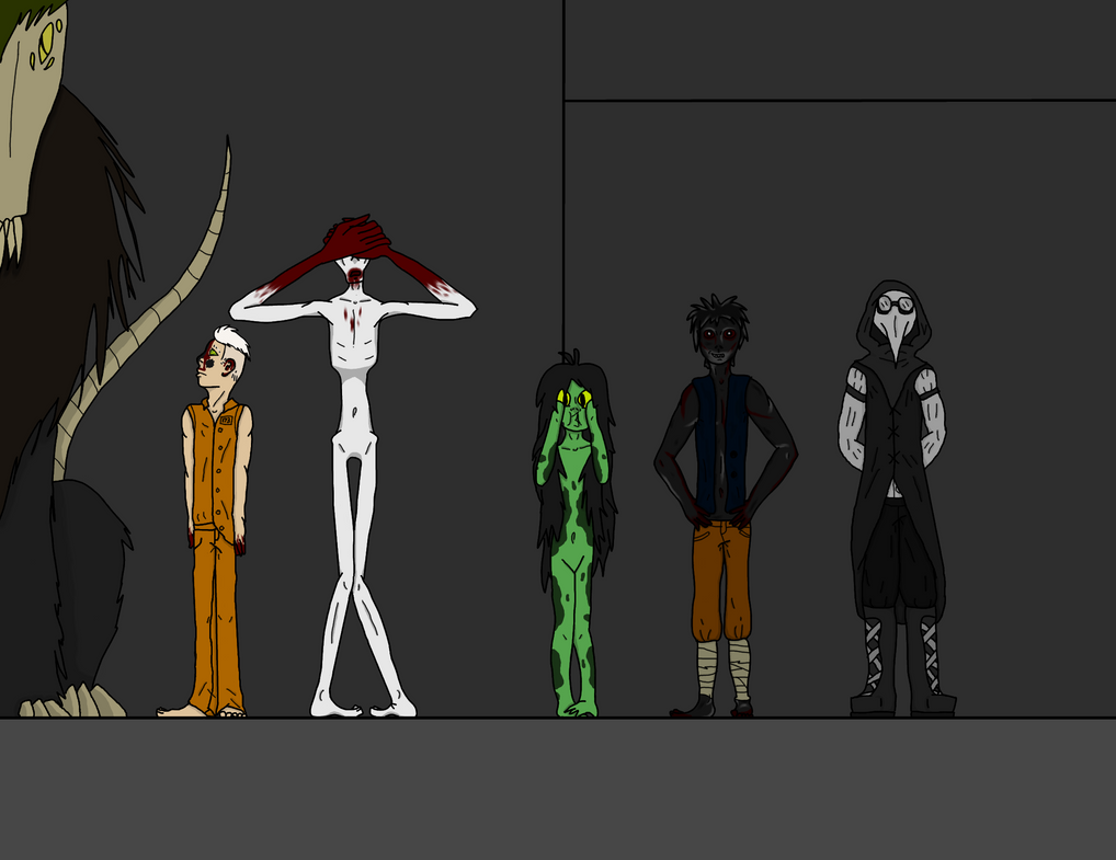 SCP Lineup (Colored) by skywmv on DeviantArt