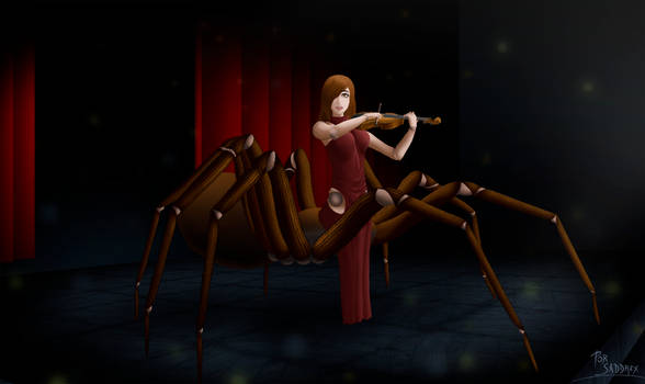 violinist spider loxosceles laeta