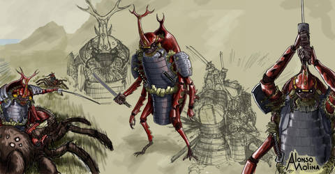 Escarabajo Samurai