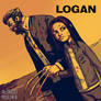 Logan and Laura fan art.