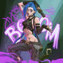 Jinx from Arcane-League of Legends