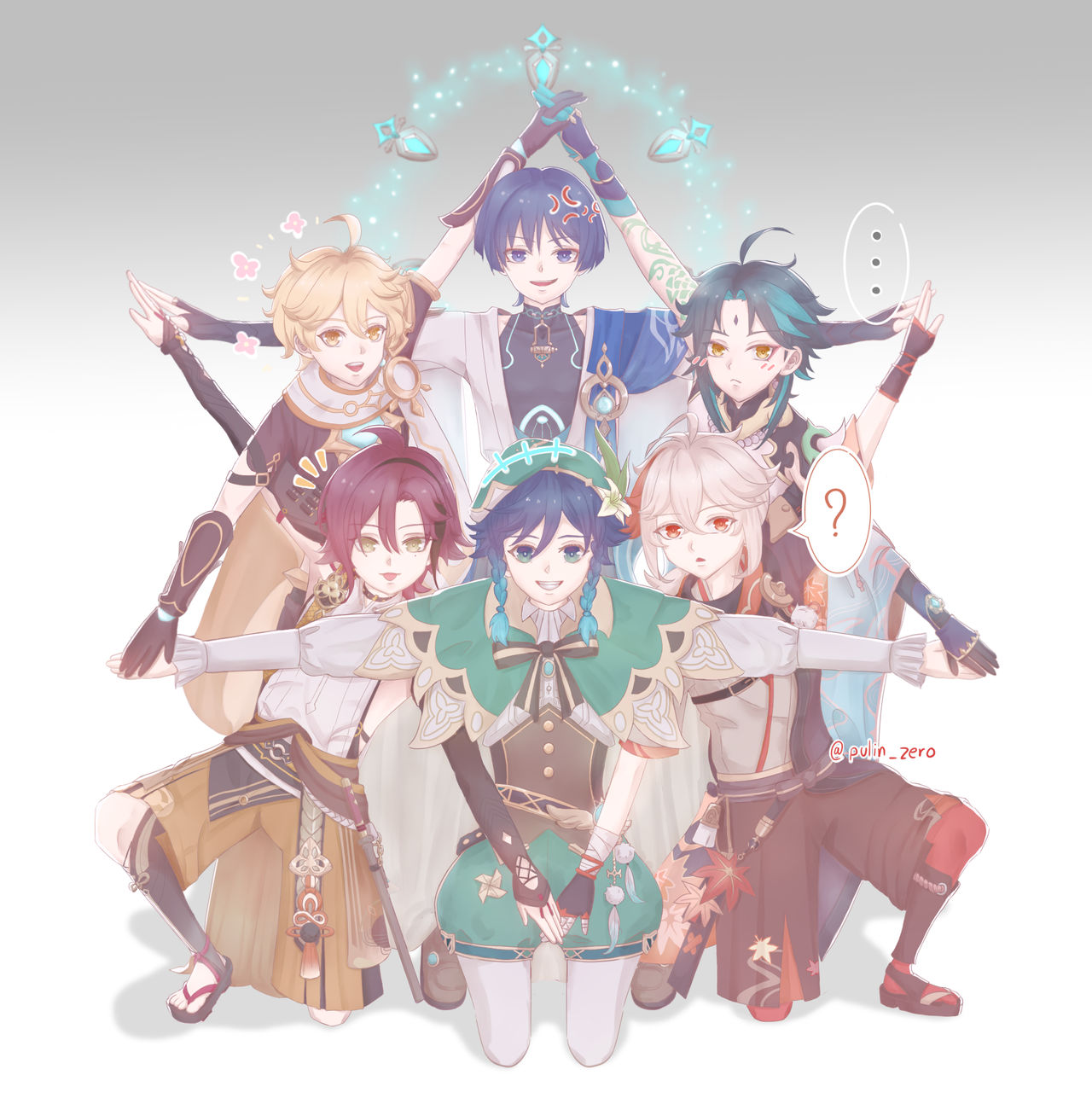 Anemo Style Anemo Boys by pulinzero on DeviantArt