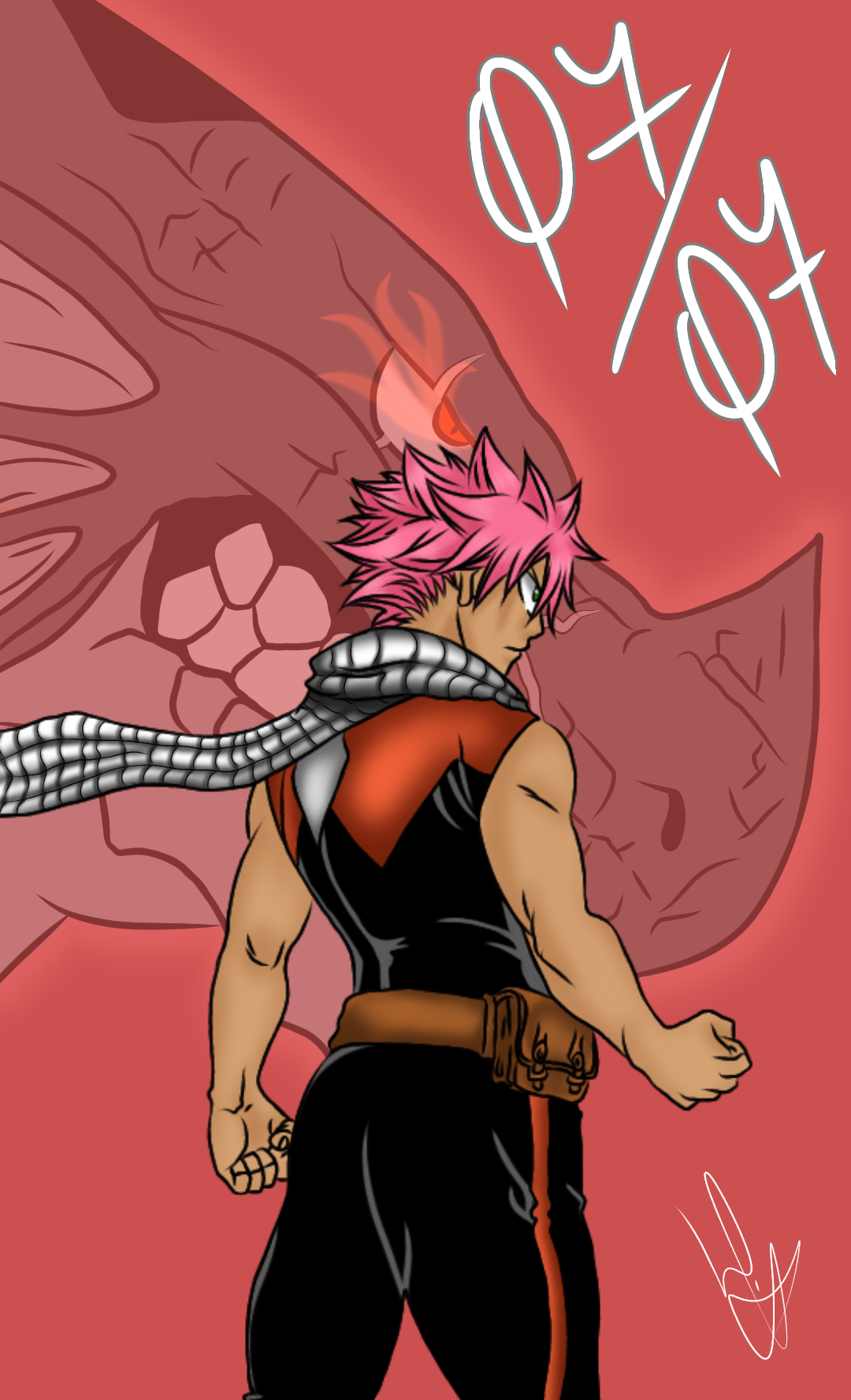 Natsu Dragneel Dragon Force - Fairy Tail by BAnimate on DeviantArt