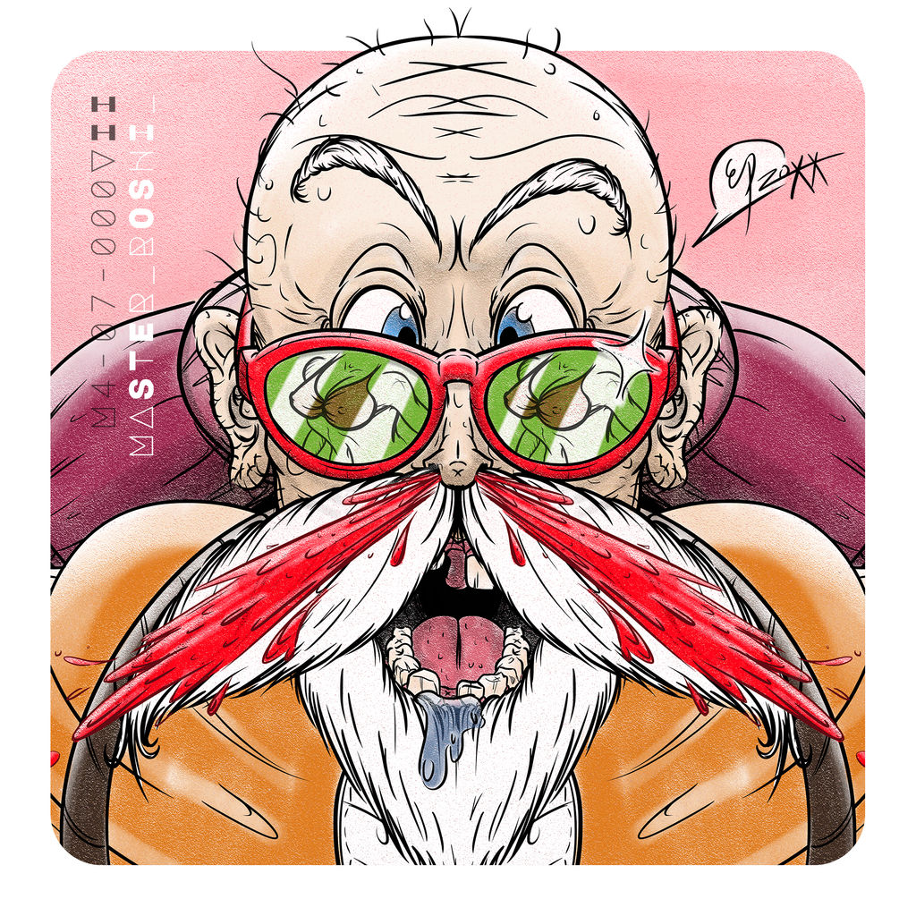 Master Roshi Hurt Master Roshi by MrEmz on DeviantArt