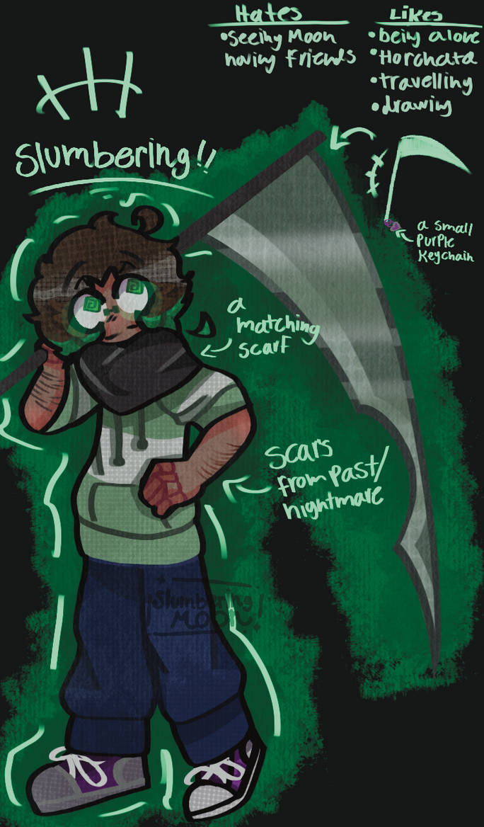 Slumbering new design!! :D by SlumberingMoonishere on DeviantArt