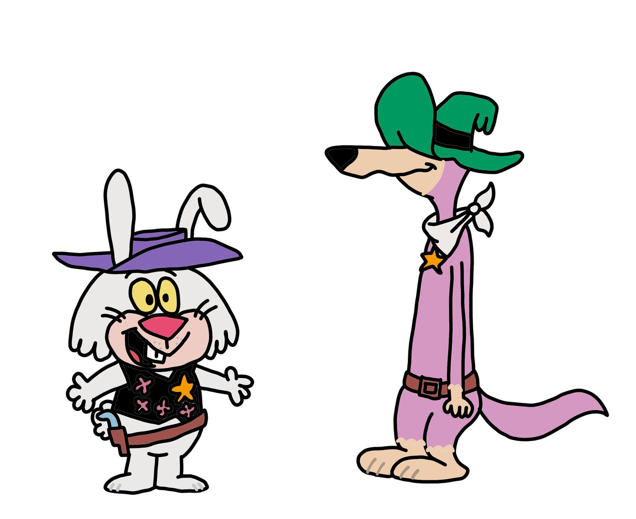 Ricochet Rabbit and Droop-a-Long Coyote in Jellyst by jakefanrart1998 ...