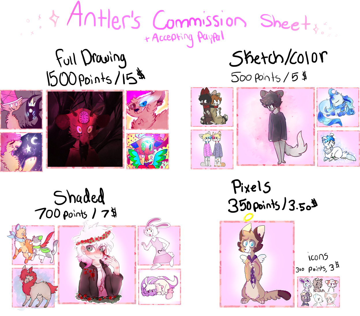 Commission Sheet *OPEN!!!!!!!!!!!!!!!*