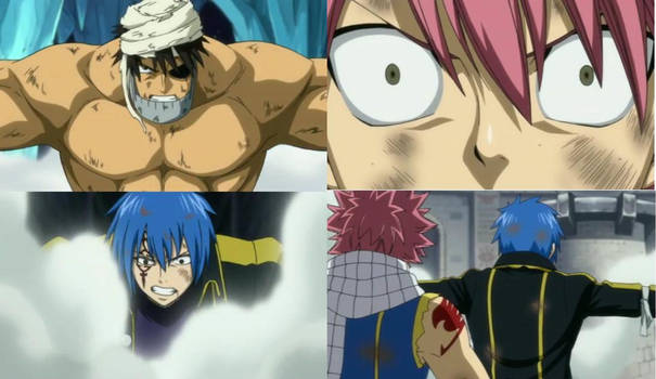 Natsu sees Simon in Jellal