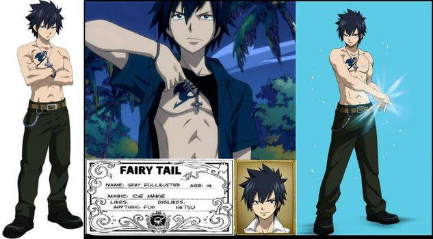 Gray Fullbuster: Magical ID by BlissfullyDisturbed