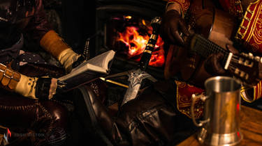 By the Fire - Dragon Age Cosplay