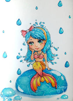 Mermaid [Copic Speedpaint]