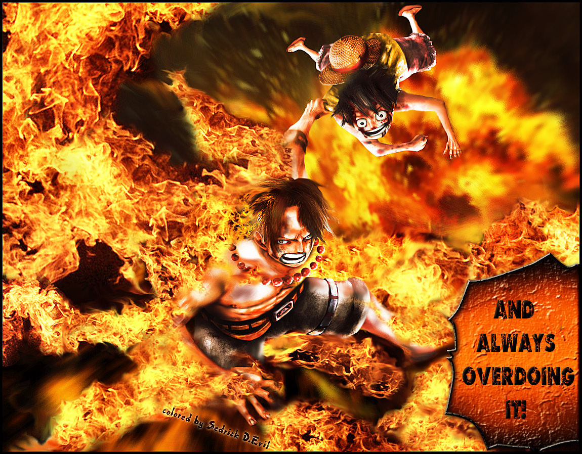 One Piece Chapter 571 Luffy And Ace By Sedrick D Evil On Deviantart One Piece Chapter 571 Luffy And Ace By Sedrick D Evil On Deviantart
