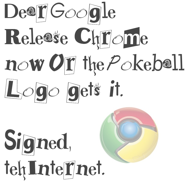 Google Chrome Ransom by SuprVillain