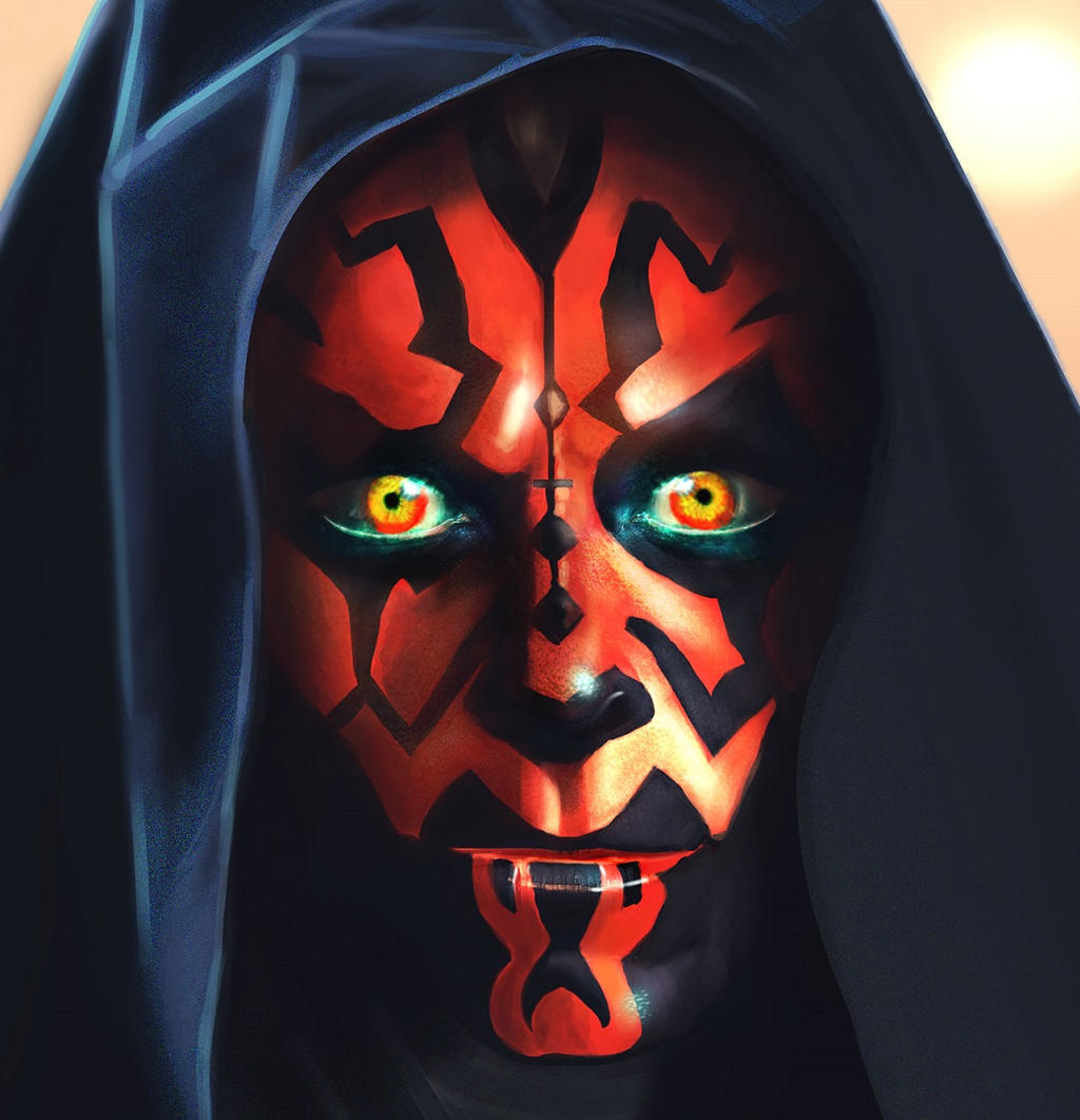 DARTH MAUL face. by AidanSic on DeviantArt