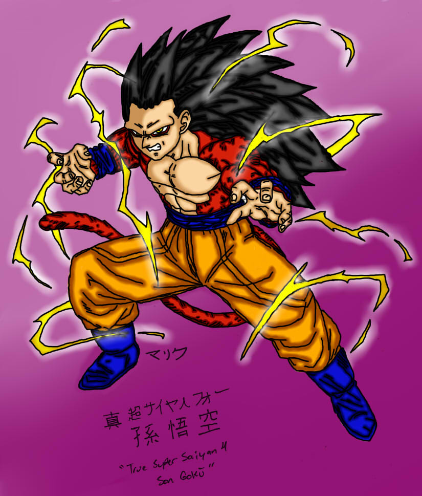 True SSJ4 Goku