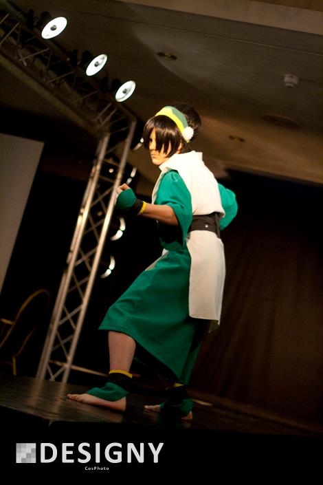 Toph on stage