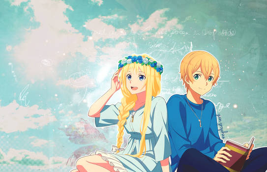 Alice and Eugeo wallpaper