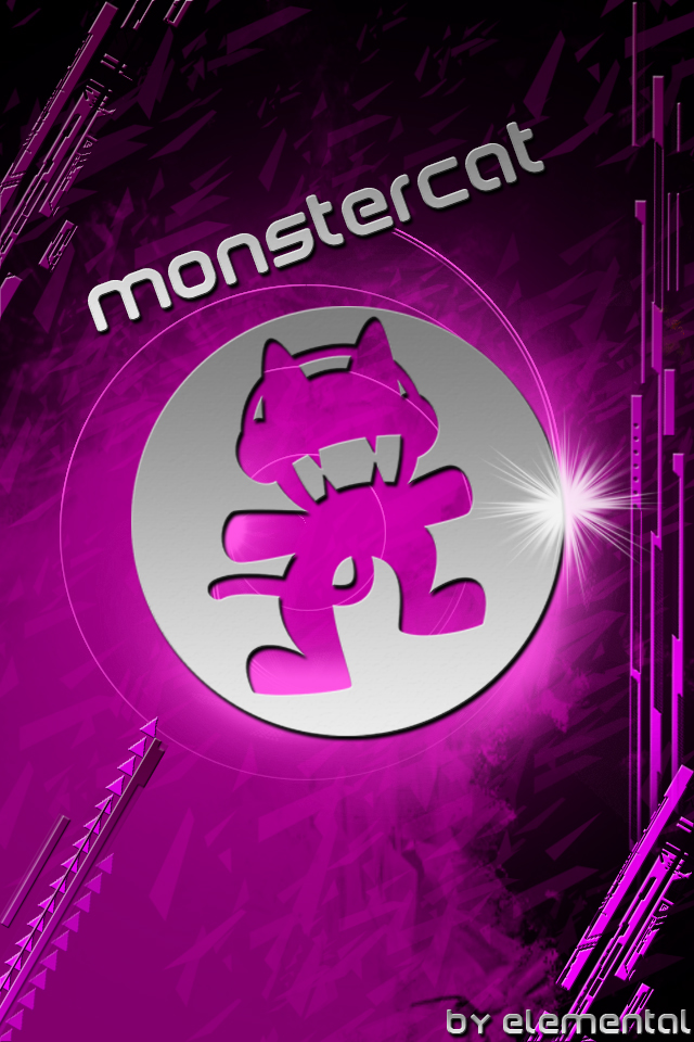 MonsterCat iPhone / iPod Wallpaper