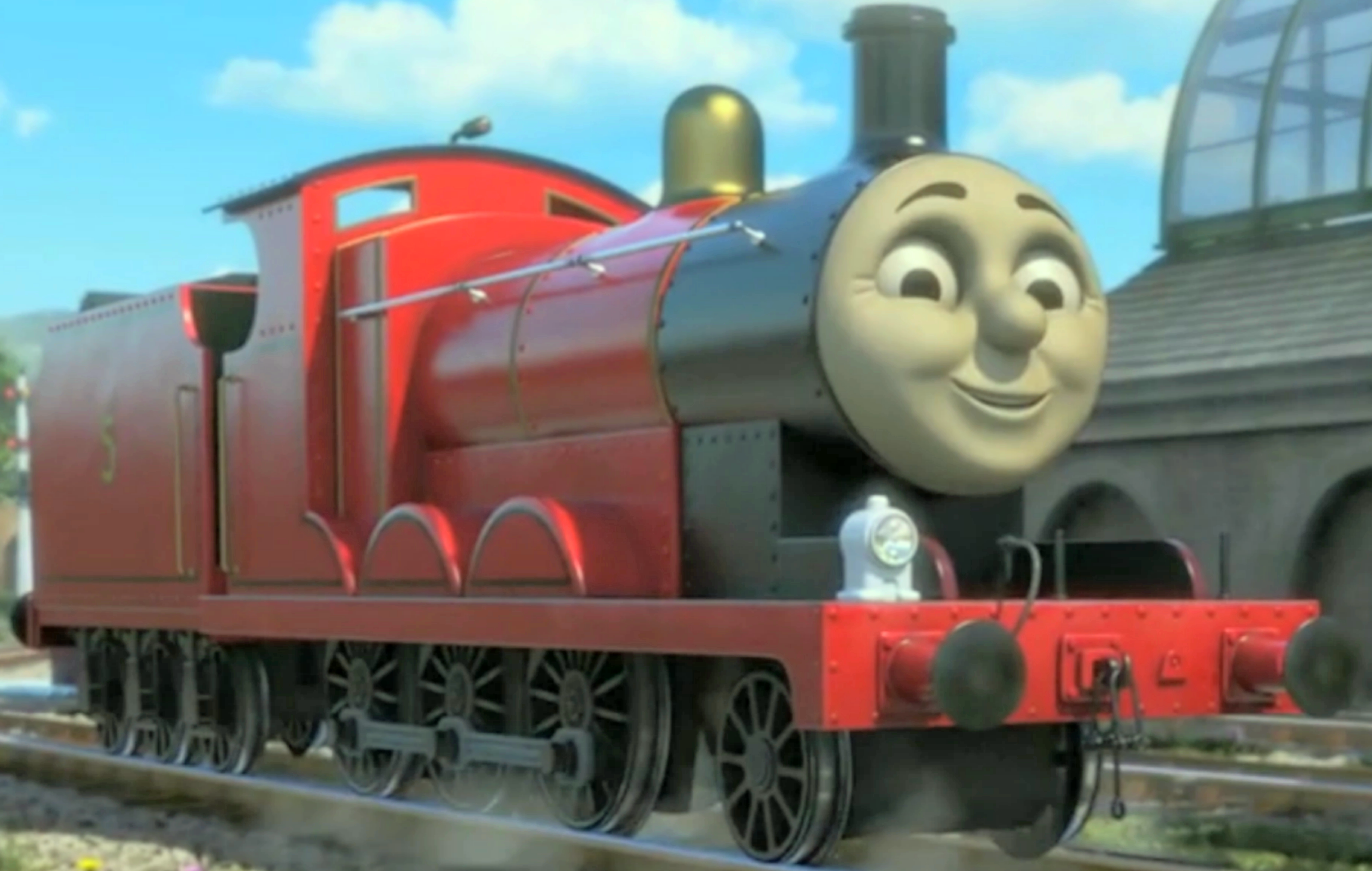 James the Red Engine by DannieBenane on DeviantArt