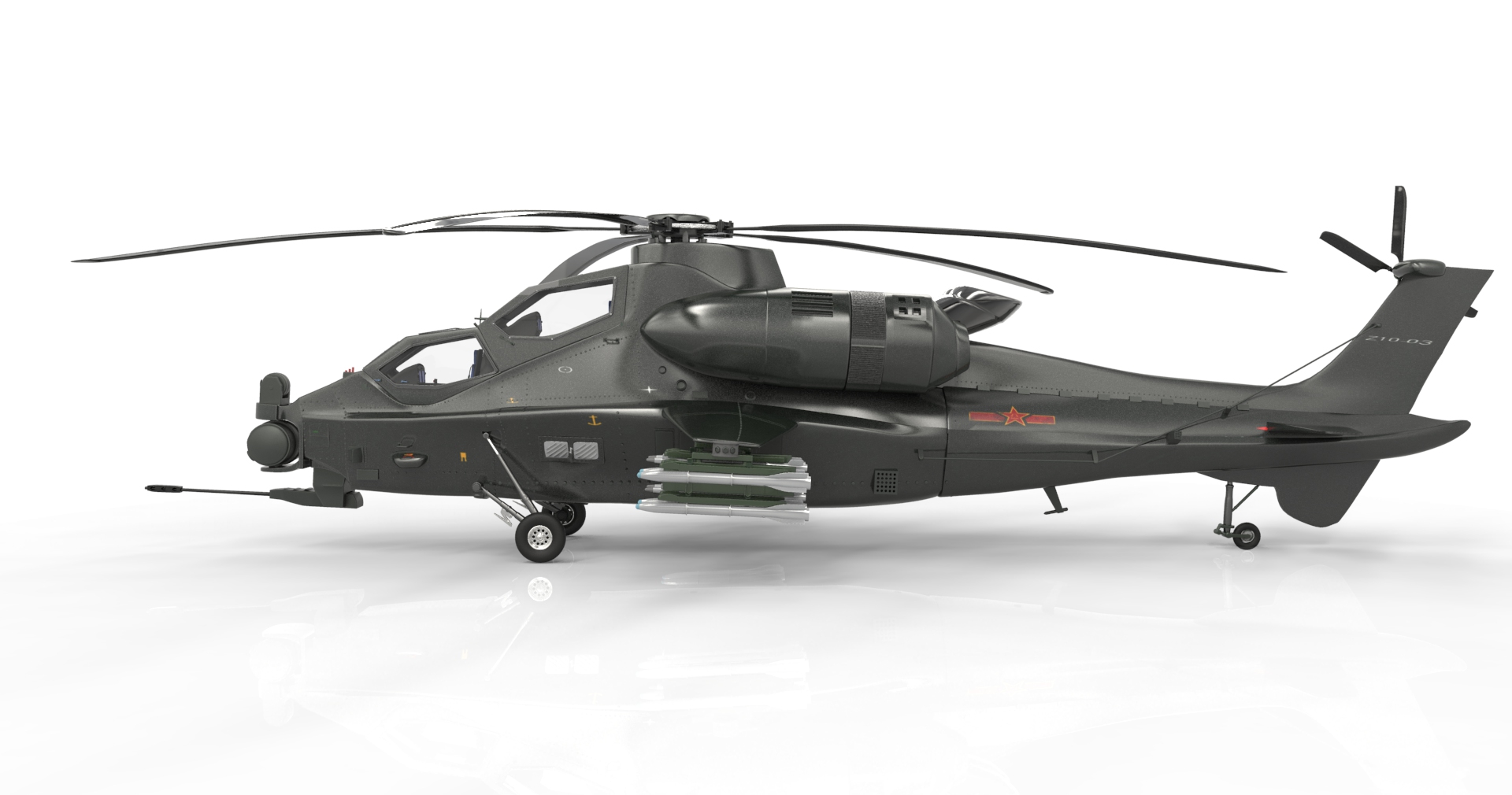 Z-10 Keyshot SideLt by AndrewCZ