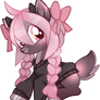 pink deer pony adoptable / CLOSED