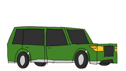 Green SUV