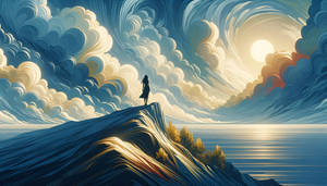 Figures In A Landscape, #19