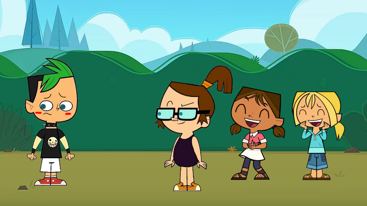 She seen all of you pooping! (Total drama island reboot) 