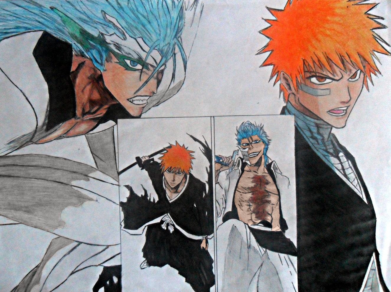 Grimmjow Jaggerjack VS Ichigo