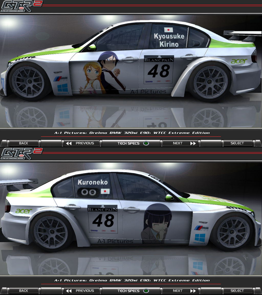 OreImo BMW 320si E90 WTCC Extreme Itasha_02