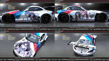 Date A Live BMW Z4 E89 GT3 Itasha