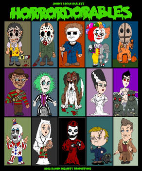 Horrordorables Group Shot