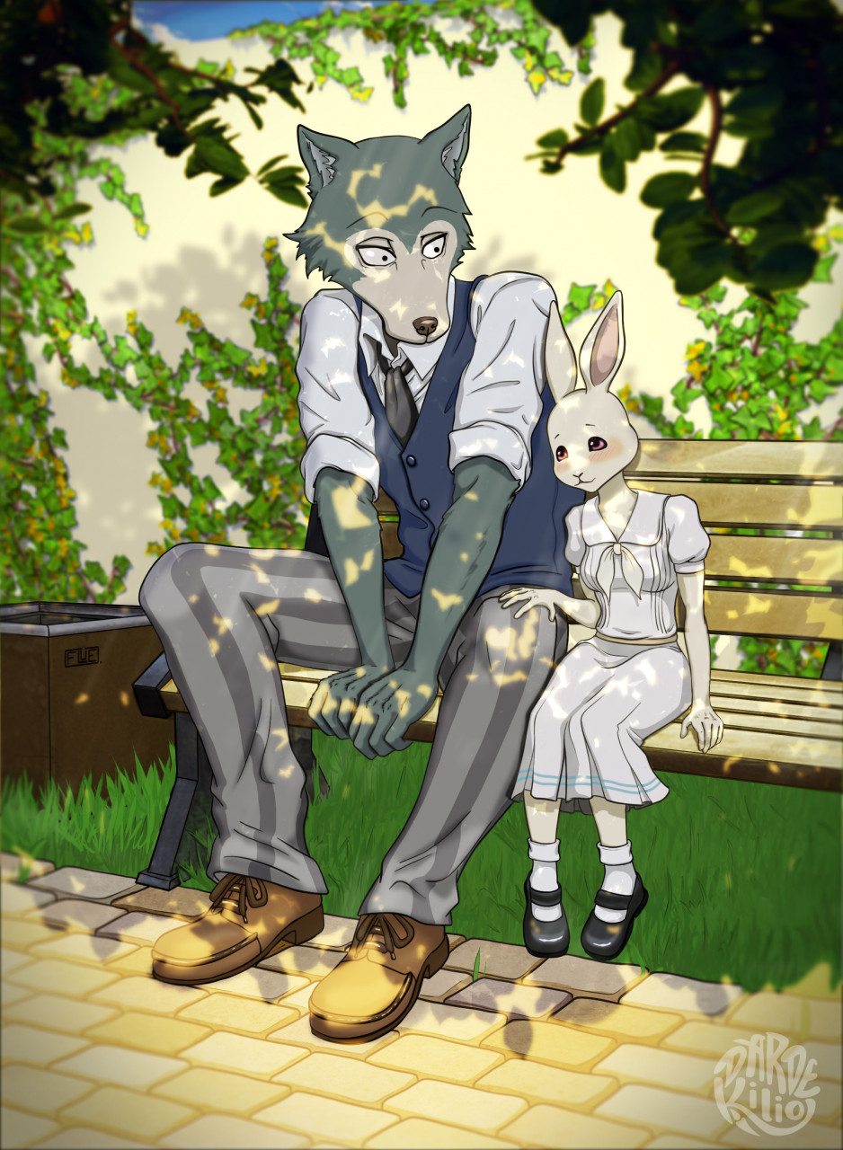 Legoshi And Rizz Legoshi and Haru by Jamisjon on DeviantArt
