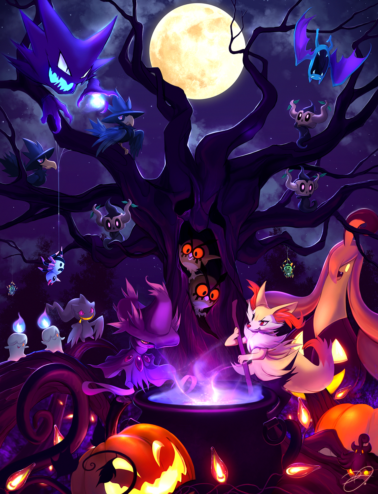 Pokemon Halloween 2016 by DenaJarawr on DeviantArt