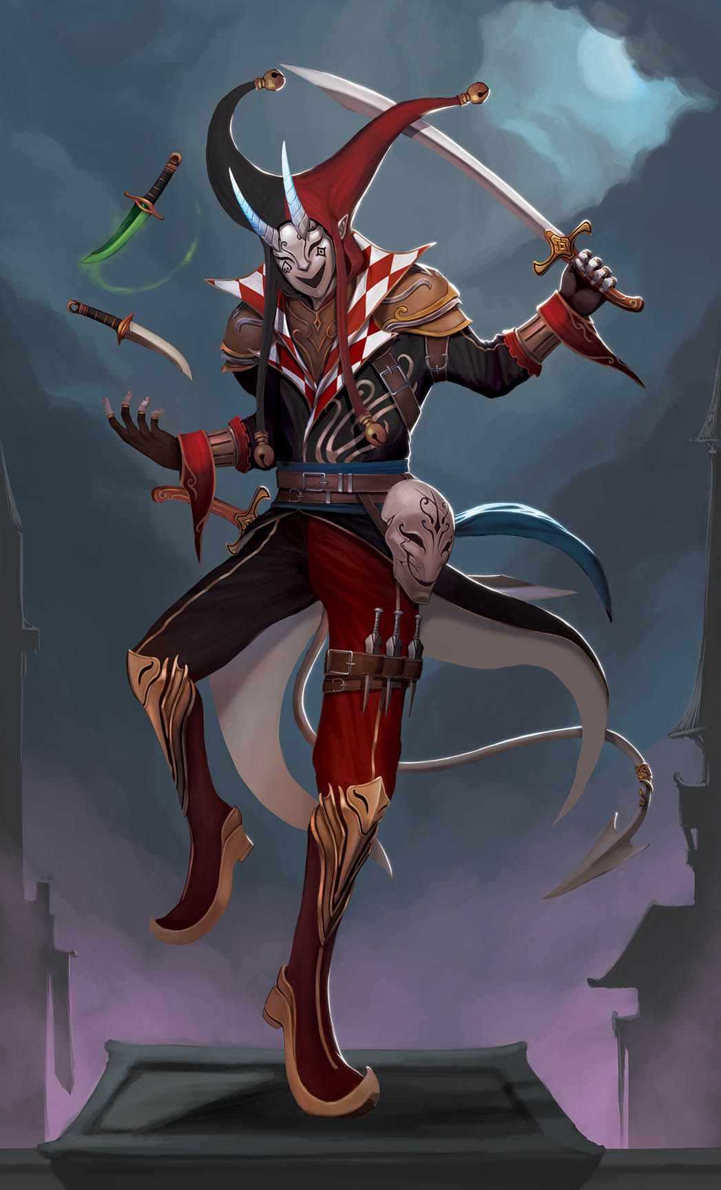 Shaco Quinzel the Jester Assassin by DavidKoo on DeviantArt