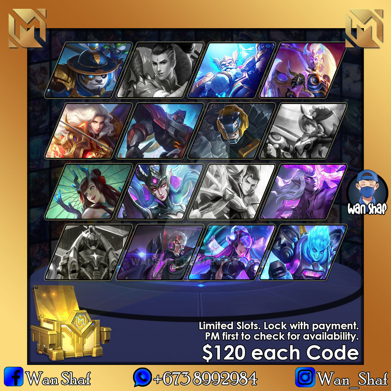 Epic Limited Skin Code- WanShaf by WanShaf on DeviantArt
