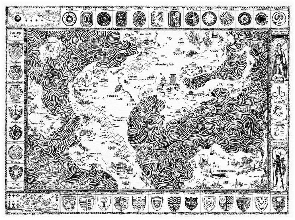 Map of Malar by AllisonStanley