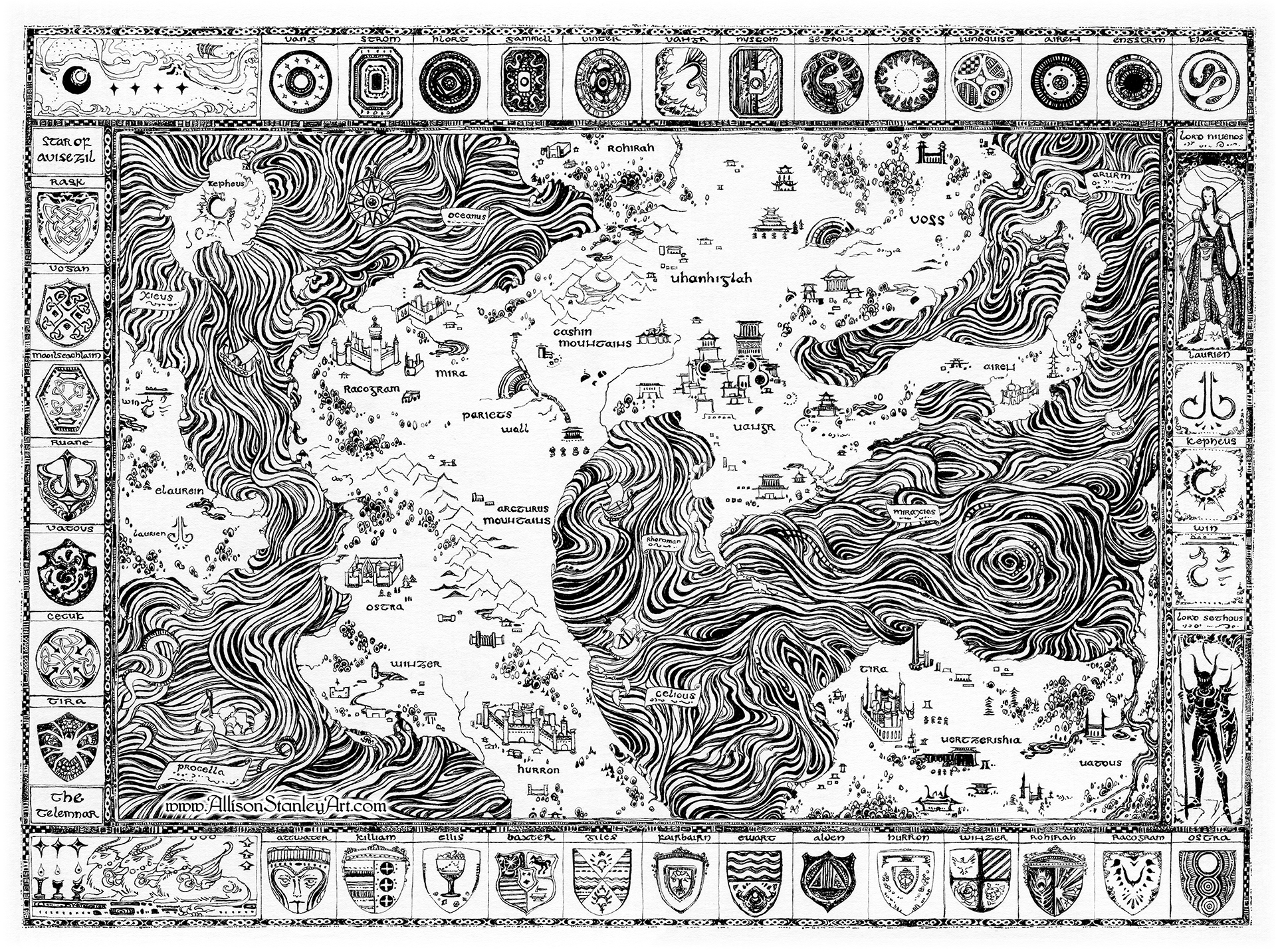 Map of Malar by AllisonStanley