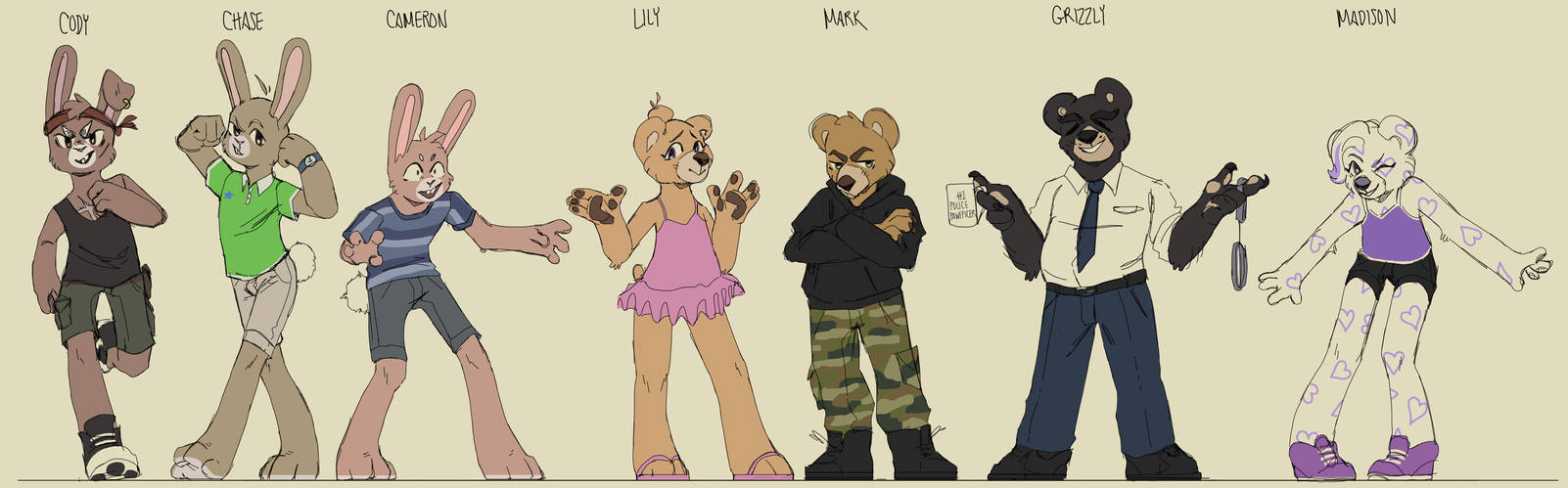 A Bear Story - Bear Squad Concepts