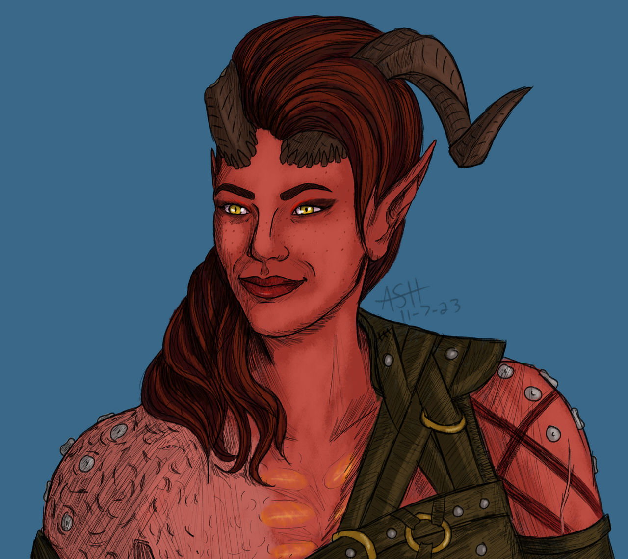 Deviantart Karlch Karlach by LlamaAteMyWaffles on DeviantArt