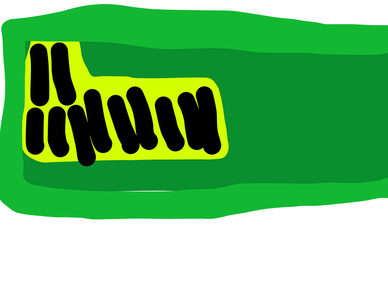 Green sand worm drawing by DFEagles1 on DeviantArt