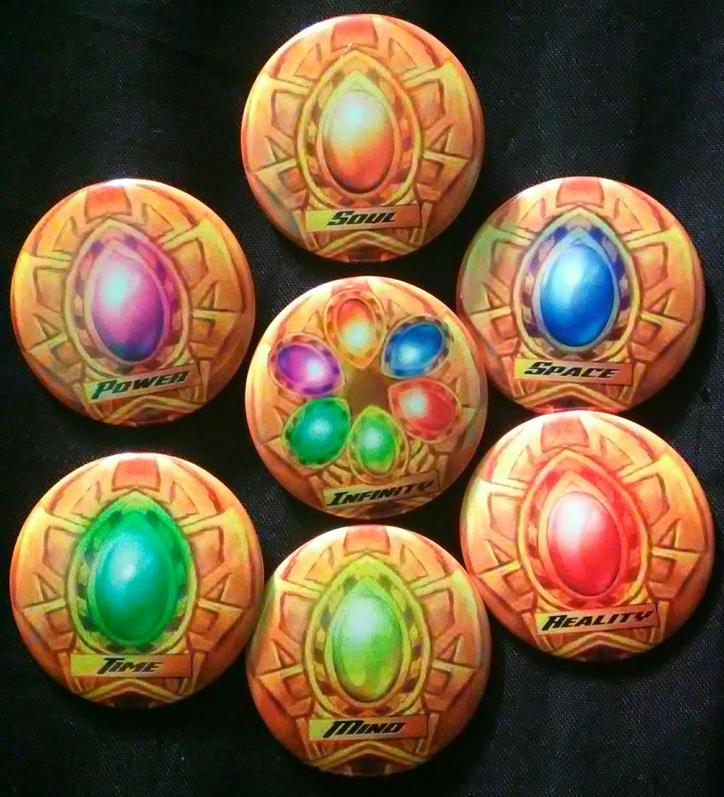 The Infinity Stones Set by DuskWingArts on DeviantArt