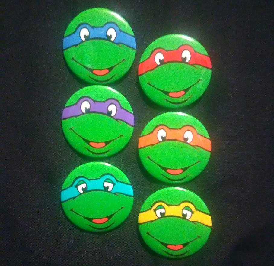 TMNT Face Set By DuskWingArts On DeviantArt