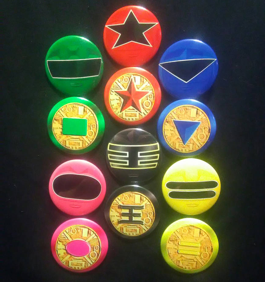 Power Rangers Zeo Set by DuskWingArts on DeviantArt