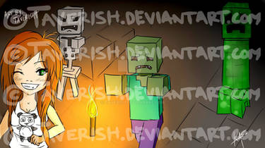 Minecraft Youtube Banner Art