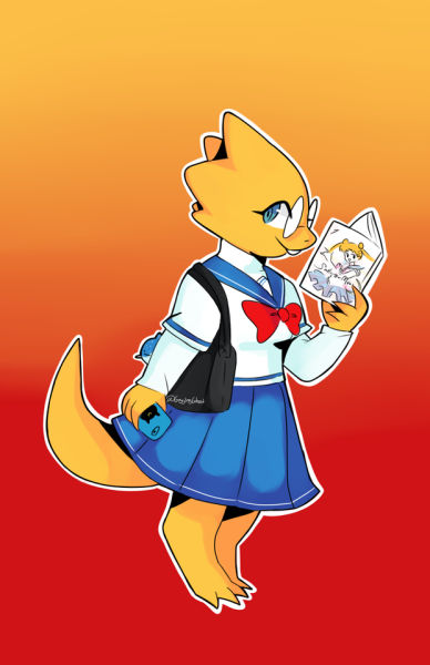 Alphys - Undertale by Giggling-Ghost on DeviantArt